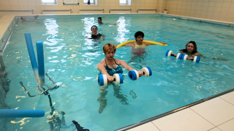 Ārstnieciskā vingrošana SIVA baseinā